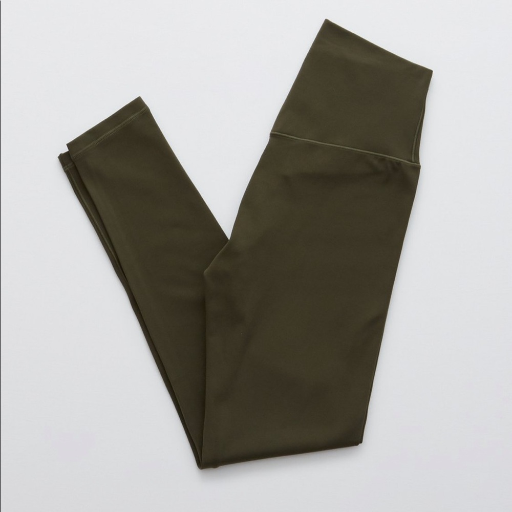 Aerie OFFLINE Real Me High-Waisted 7/8 Leggings Size Medium Long - Picture 3 of 9